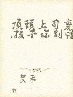 顶头上司变后妈,孩子你别懵