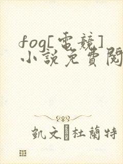 fog[电竞]小说免费阅读完整版封面