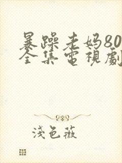 暴躁老妈80集全集电视剧免费观看下载