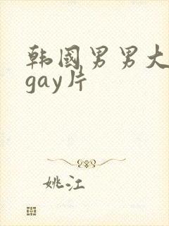 韩国男男大尺度gay片