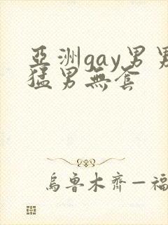 亚洲gay男男猛男无套
