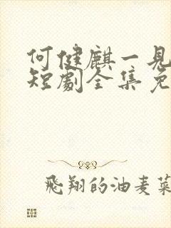 何健麒一见钟情短剧全集免费播放封面