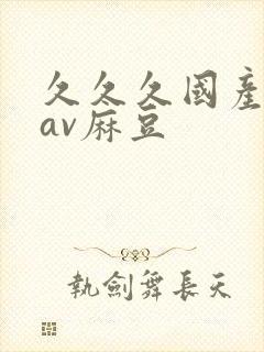 久久久国产精品av麻豆