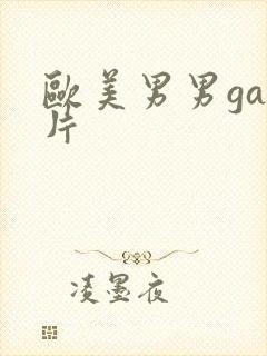 欧美男男gay片