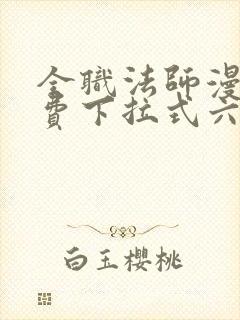 全职法师漫画免费下拉式六漫画