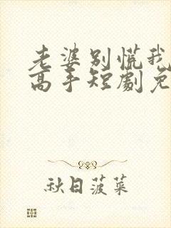老婆别慌我全家高手短剧免费播放
