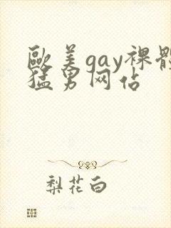 欧美gay裸体猛男网站