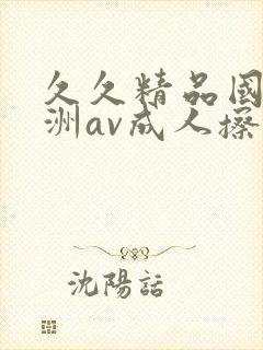 久久精品国产亚洲av成人擦边