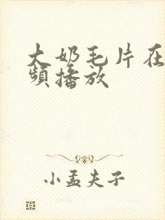 大奶毛片在线视频播放