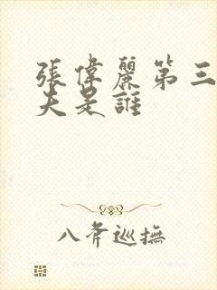 张伟丽第三任丈夫是谁