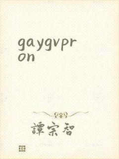 gaygvpron封面