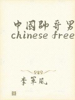 中国帅哥男同志chinese free video