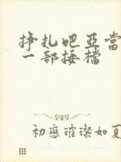 挣扎吧亚当君下一部接档封面