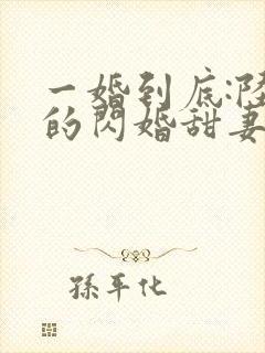 一婚到底:陆少的闪婚甜妻