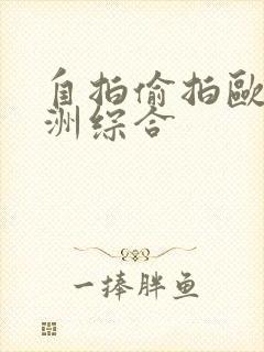 自拍偷拍欧洲亚洲综合