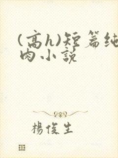 (高h)短篇纯肉小说