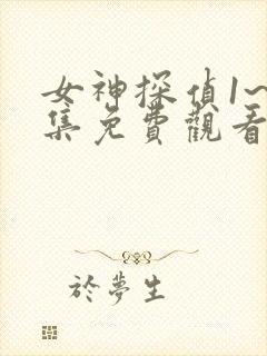 女神探侦1~2集免费观看封面