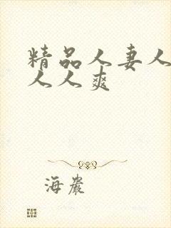 精品人妻人人做人人爽