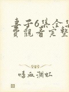妻子6集全集免费观看完整版