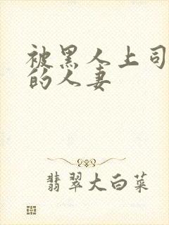 被黑人上司侵犯的人妻