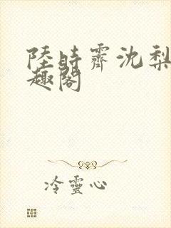 陆时霁沈梨初笔趣阁