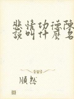 悲情功德陈凡小说叫什么名字啊封面