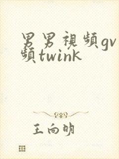 男男视频gv视频twink