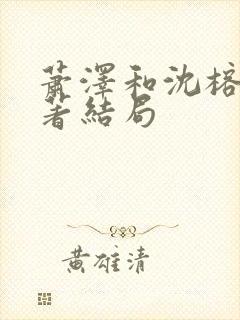 萧泽和沈榕宁原著结局