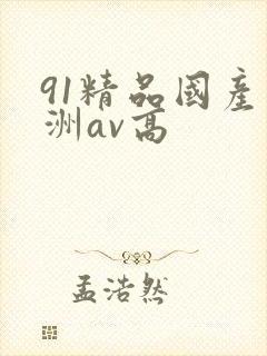 91精品国产亚洲av高封面