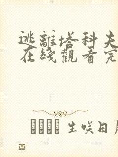 逃离塔科夫高清在线观看完整版