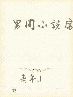 男同小说腐文h