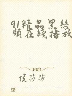 91精品黑丝视频在线播放封面