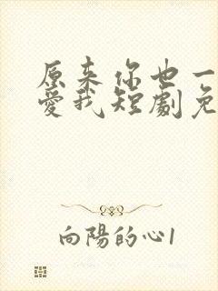 原来你也一直深爱我短剧免费观看封面