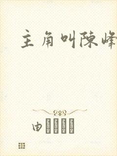 主角叫陈峰小说