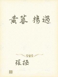 黄蓉 杨过