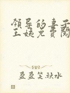 领导的妻子小说王姨免费阅读全文