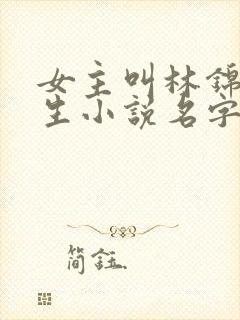 女主叫林锦的重生小说名字