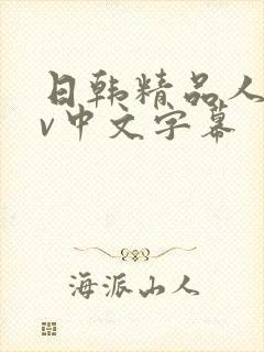 日韩精品人妻av中文字幕