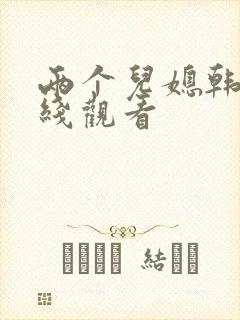 两个儿媳韩剧在线观看封面