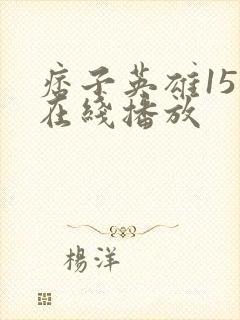痞子英雄15集在线播放