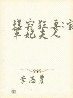 爆宠狂妻:家有军妃夫人
