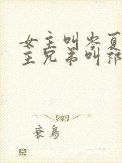女主叫岑夏,男主兄弟叫祁焕的小说