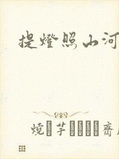提灯照山河