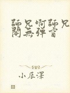 师兄啊师兄笔趣阁无弹窗