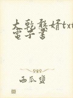 大乾憨婿txt电子书