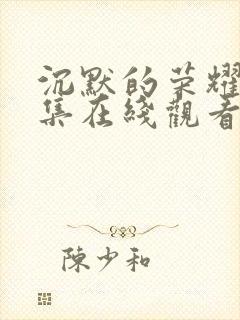 沉默的荣耀37集在线观看