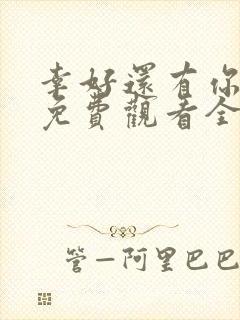 幸好还有你短剧免费观看全集
