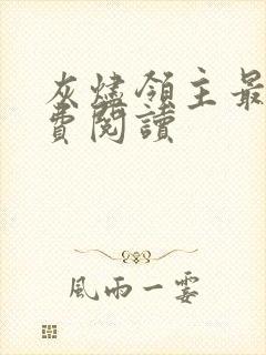 灰烬领主最新免费阅读