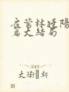 夜莺林晓阳番外篇大结局封面