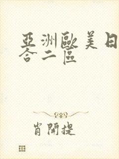 亚洲欧美日韩综合二区